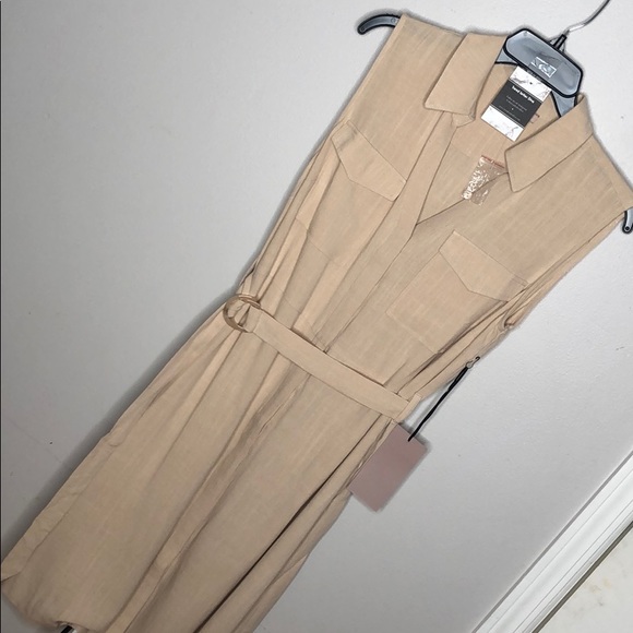 #30 Cream Belted Dress - Picture 10 of 16